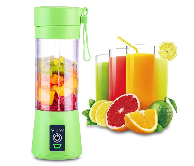Upgraded Version Portable Electric Juicer Blender, Household Fruit Mixer, Rechargeable, Easy to carry, Good for everyone outdoor used 380ML