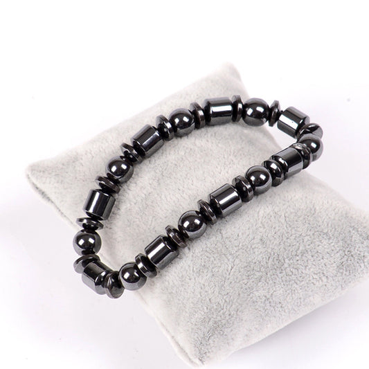 Weight Loss Magnet Bracelets For Women Men Pentagram Stone Magnetic Therapy Bracelets Pain Relief Slimming Health Jewelry