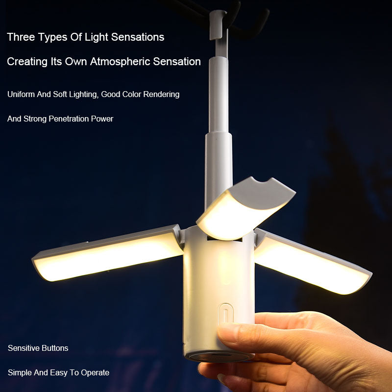 Multi-Functional Indoor and Outdoor Foldable Lighting Lamp