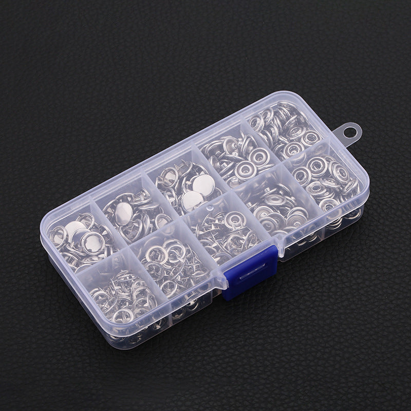 Snap Fastener Installation Tool Suit 95mm Colorful Solid Hidden Hook Snap Fastener Stainless Steel Buttons For Baby Clothing