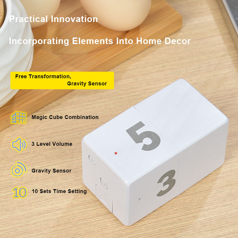 Magic Cube Gravity Sensing Timer
