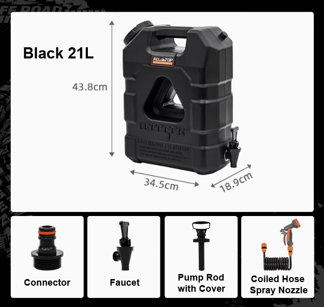 Camping Portable Pressurized Water Tank
