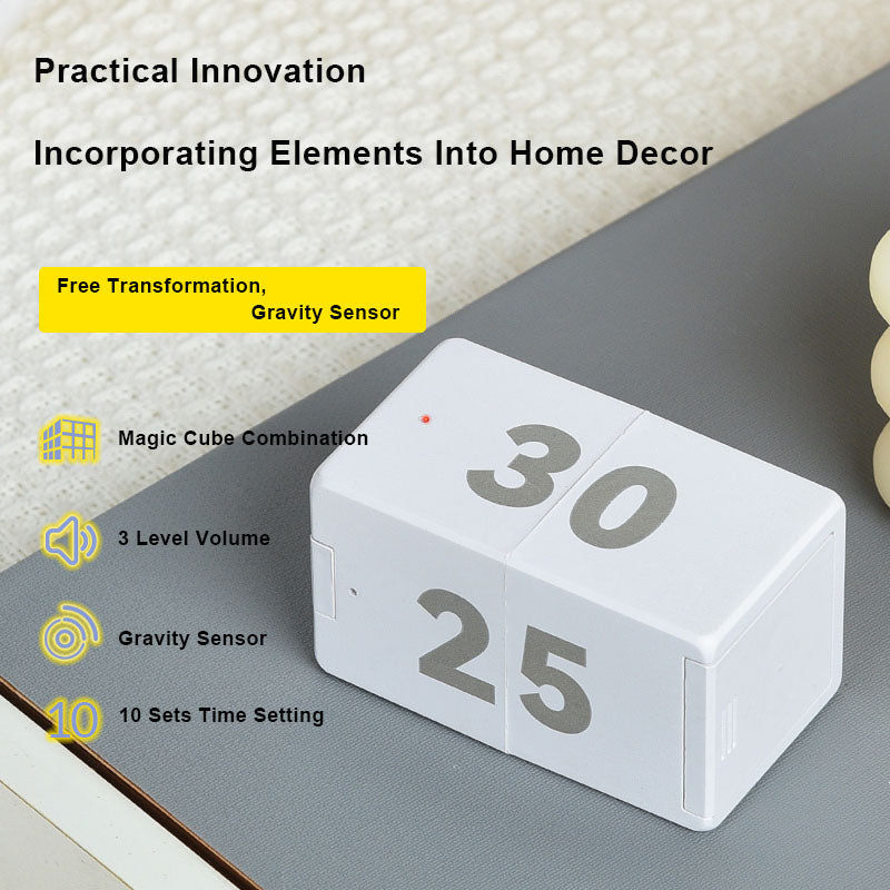 Magic Cube Gravity Sensing Timer
