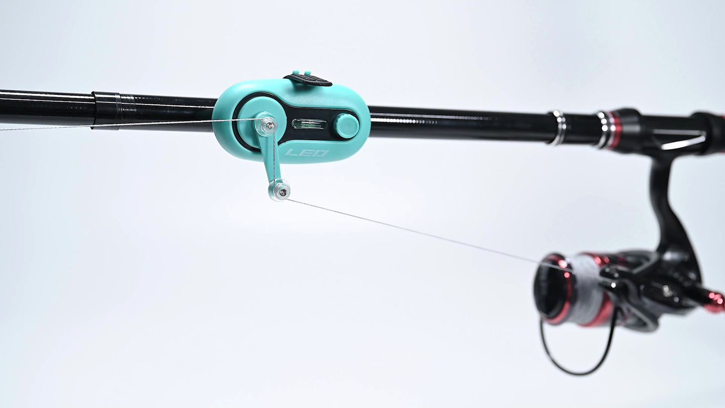 Fishing Bite Alarm Device, Adjustable Sound Volume, Clip On Fishing Rod with LED Indicators