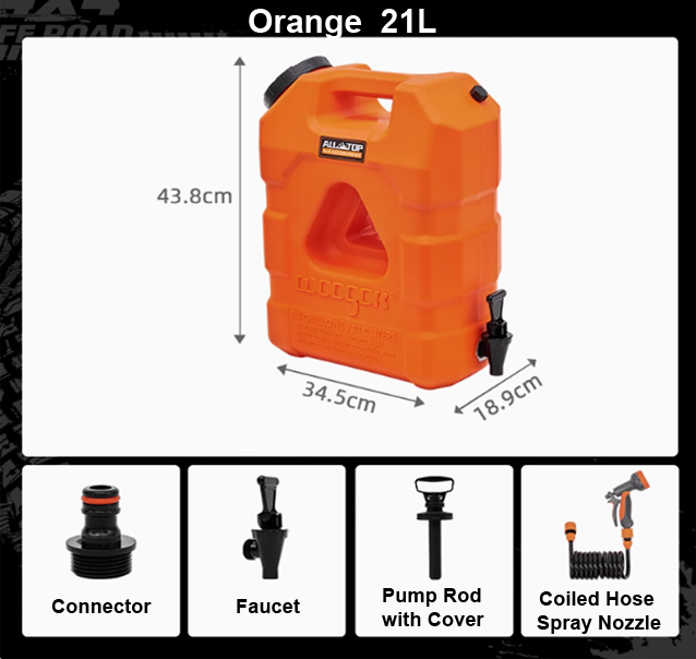 Camping Portable Pressurized Water Tank