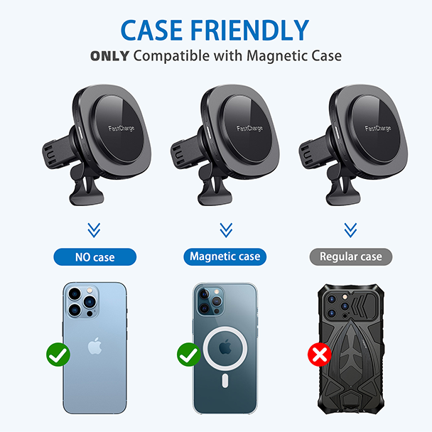 Wireless Car Charger, 15W Fast Charging Auto Clamping Car Charger Phone Mount Phone Holder fit for iPhone 15 14 13 12 11 Pro Max Xs, Samsung Galaxy S23 Ultra S22 S21 S20, S10+ S9+ Note 9, etc