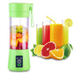 Upgraded Version Portable Electric Juicer Blender, Household Fruit Mixer, Rechargeable, Easy to carry, Good for everyone outdoor used 380ML