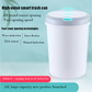 12L Round Sensor Lid Trash Bucket