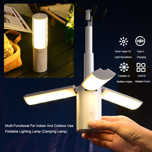 Multi-Functional Indoor and Outdoor Foldable Lighting Lamp