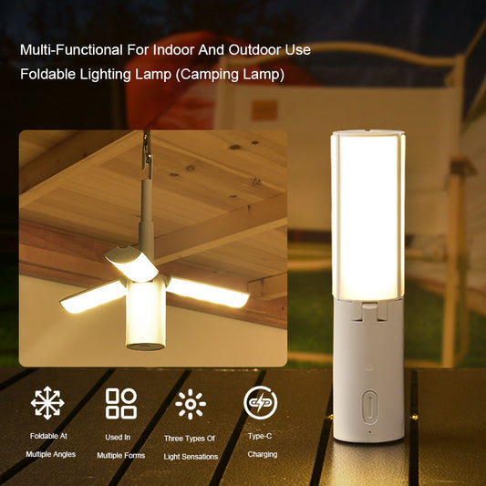 Multi-Functional Indoor and Outdoor Foldable Lighting Lamp