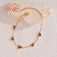 Ins Love Bracelet  Stainless Steel Dripping Heart Bracelet Fashion Valentine's Day Jewelry Gift