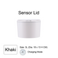 3L , 5L Round Sensor Lid Storage Box Trash Box