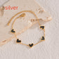 Ins Love Bracelet  Stainless Steel Dripping Heart Bracelet Fashion Valentine's Day Jewelry Gift
