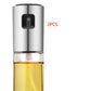 BBQ Healthy Kitchen Cooking Oil Vinegar Spray Bottle Push Type Oil Spray BottlePump Oil Tank Leakproof BBQ Sprayer BBQ Tools Kitchen Gadgets