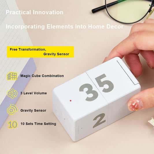 Magic Cube Gravity Sensing Timer