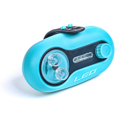 Fishing Bite Alarm Device, Adjustable Sound Volume, Clip On Fishing Rod with LED Indicators