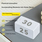 Magic Cube Gravity Sensing Timer