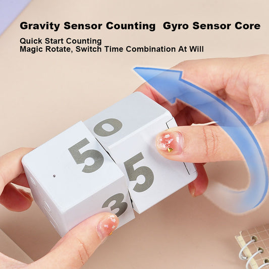Magic Cube Gravity Sensing Timer