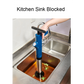 Toilet Household Pipe Unclogging Artifact Sewer Toilet Kitchen Dredging Tool Toilet Blocked Toilet Plunger
