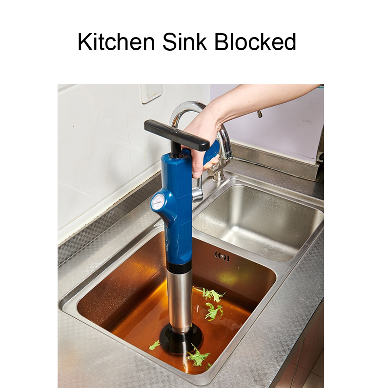 Toilet Household Pipe Unclogging Artifact Sewer Toilet Kitchen Dredging Tool Toilet Blocked Toilet Plunger