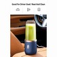 UK Portable Mini Juicer, Wireless Rechargeable Juicing Cup with Lids, Personal Blender, Easy to Clean, for Driver, Kitchen, Juices, Baby Food, Outdoors