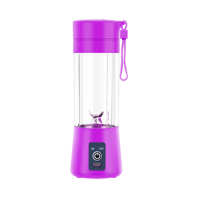 Upgraded Version Portable Electric Juicer Blender, Household Fruit Mixer, Rechargeable, Easy to carry, Good for everyone outdoor used 380ML