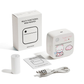 Mini Portable Small Printer, Sticker Printer Machine, Study Printer for Pictures, Photos, Journals, DIY, Compatible with Phone & Tablet