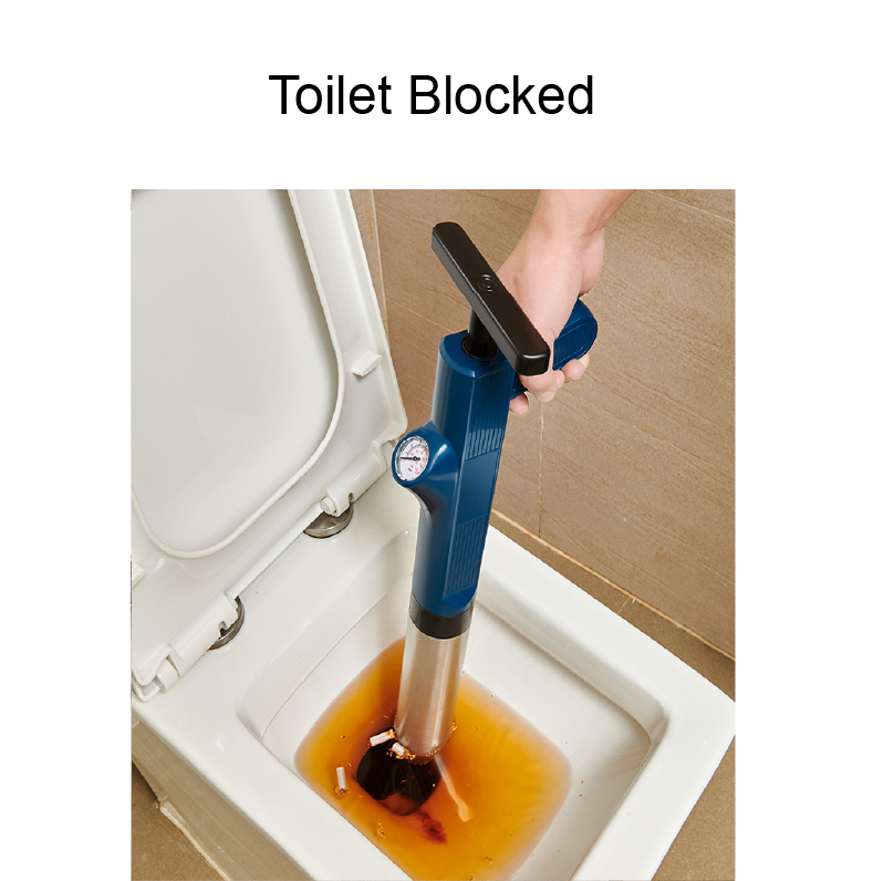 Toilet Household Pipe Unclogging Artifact Sewer Toilet Kitchen Dredging Tool Toilet Blocked Toilet Plunger