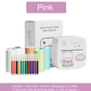 Mini Portable Small Printer, Sticker Printer Machine, Study Printer for Pictures, Photos, Journals, DIY, Compatible with Phone & Tablet