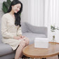 6L / 8L Rectangle Sensor Folding Lid Storage Box Trash Box LED Light